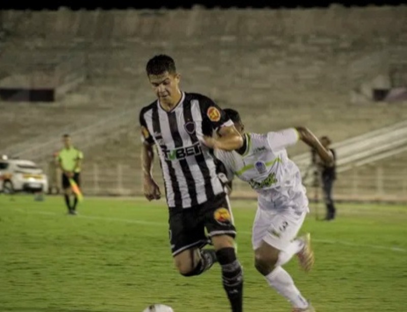 Botafogo-PB sofre gol no fim e volta a empatar, agora contra o Serra Branca